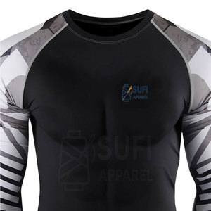 Traje de Baño de Manga Larga con Protección Solar, Transpirable, de Spandex/Poliéster, con Logotipo Personalizado OEM, Alta Calidad - Product Image 4