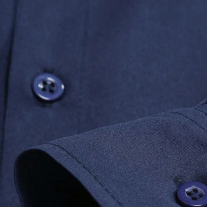 Camisa de vestir de algodón para hombre, camisas de manga larga ajustadas para hombre, ropa masculina sólida de diseñador de alta calidad, camisas de vestir de negocios aptas - Product Image 4