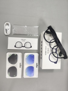 Gafas Inteligentes AIMB-S1 con Asistente de Voz con IA ChatGPT, Cámara HD 1080P, Gafas de Sol con Audio Inalámbrico de Oreja Abierta, Micrófono Dual con Reducción de Ruido - Product Image 5