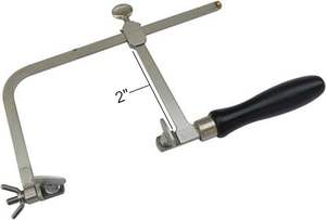 Cadre de scie à vis à tension réglable, lames de scie réglables de 2 pouces (60 mm), 144 pièces réutilisables pour le métal et les matériaux durs - Product Image 2