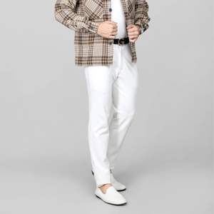 เสื้อแจ็กเก็ตเสื้อเชิ้ตลายสก็อตสำหรับผู้ชาย, เสื้อแจ็คเก็ตผ้าสักหลาดมีกระดุมบุผ้านุ่มเพื่อความอบอุ่นและมีสไตล์ - Product Image 6