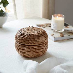 Boîte en rotin de haute qualité avec couvercle, au design Unique, bon marché, du Vietnam, - Product Image 5