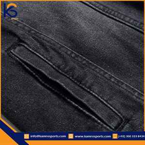 Nouveau design de veste en jean grande taille pour hommes veste en jean décontractée à séchage rapide service OME veste en jean personnalisée - Product Image 6