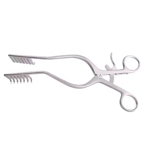 Écarteurs manuels Miskimon pour chirurgie cérébellaire, lame profonde 22,5 cm, acier inoxydable, instruments chirurgicaux certifiés CE - Product Image 4