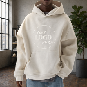 Sudadera con Capucha Extra Grande para Hombre, 100% Algodón Felpa, 450 GSM, Impresión de Logotipo Personalizado - Product Image 3