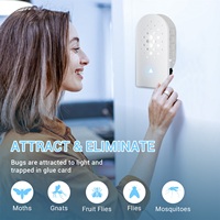 2025 último colector de insectos inteligente de fábrica Original con tubo de luz para capturar moscas/mosquitos/trampa para insectos voladores de polillas