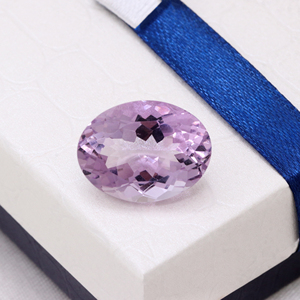 Comprar 18Ct Natural púrpura amatista facetada hecha a mano corte ovalado piedra preciosa suelta 20x15 MM IGI piedra certificada joyería para mayorista - Product Image 3
