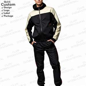 ชุดกันลมผ้าไนลอนขนาดใหญ่สำหรับทุกเพศชุดวอร์ม2ชิ้นน้ำหนักเบาสำหรับสไตล์สตรีทแวร์ - Product Image 6