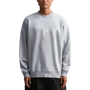 Jersey de cuello redondo de peso pesado unisex, sudadera con logotipo personalizado de algodón 100%, sudaderas de invierno de gran tamaño de fábrica de alta calidad - Product Image 3