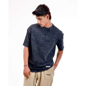 T-shirt unisexe vintage délavé en coton peigné 100% avec motif graphique, tissu jersey épais 240-250 g/m² à manches courtes - Product Image 5