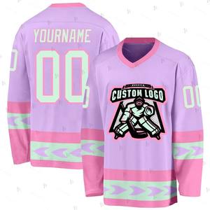 Camisetas de hockey personalizadas de alta calidad, características de calidad superior, camisetas de práctica impresas para hombre, camiseta de hockey sobre hielo de talla estadounidense en blanco con - Product Image 2