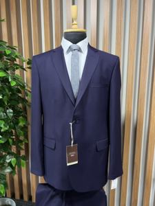 High Quality Custom Made Wholesale cheap <b>Viscose</b> And <b>Polyester</b> <b>Fabric</b> Men Elite Suit Wedding Groom's & Business Suit For Men - Product Image 6