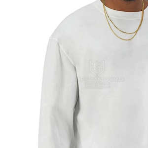 T-shirt classique à manches longues en coton pour homme, vêtement décontracté, tissu doux et respirant, style quotidien, haut à manches longues - Product Image 5