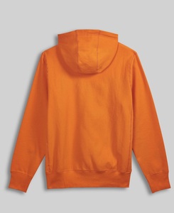 Sweat à capuche en tissage inversé vierge pour hommes, point de contraste personnalisé, polaire de coton réversible - Product Image 2