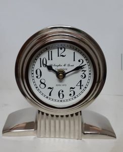 Metal Decorative <b>Desk</b> Clock Watch Small Home Decorative Hotel Decorative Handmade <b>Gift</b> and Present Purpose - Product Image 3