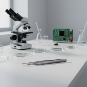 Pince à épiler droite de haute précision Facom, modèle très pointu - Product Image 3