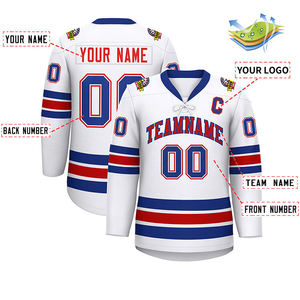 Nouveaux produits jeu d'entraînement d'équipe personnalisé maillot de hockey sur glace sublimé imprimé Logo nom numéro maillot de hockey pour homme - Product Image 6