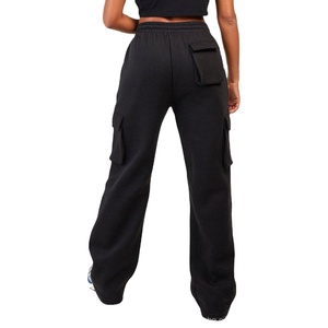 กางเกงวอร์มคาร์โก้ผู้หญิงคุณภาพสูง 350gsm ทรงจ็อกเกอร์ ขากว้างแบบสั่งทำพิเศษ มีกระเป๋า เหมาะสำหรับฤดูร้อน - Product Image 6