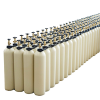 2024 nouveau haut de gamme en gros 10l 150bar 250bar Mini réservoir d'oxygène portable hélium bouteille de gaz pour ballons Collection de gaz