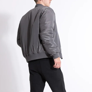 Chaqueta bomber de gran tamaño transpirable OEM personalizada de alta calidad para hombre, chaqueta y abrigos informales de otoño e invierno para hombre, prendas de vestir de talla grande - Product Image 6