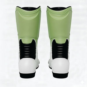 Lightweight Durable Non Slip Sportswear Footwear New Short Ankle Track Racing Motorbike <b>Boots</b> Premium Real Leather Motorcycle - Product Image 3