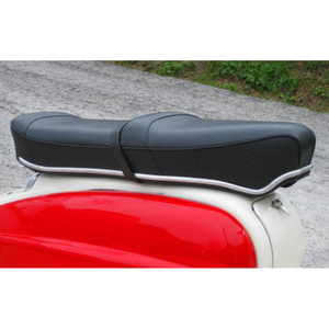 Asiento 'flatbase' Black Pegasus para Lambretta LI + TV + SX + DL + Serveta - Product Image 1
