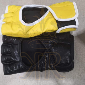 Gants en cuir MMA personnalisables de haute qualité pour un entraînement confortable aux arts martiaux et à la boxe - Product Image 5
