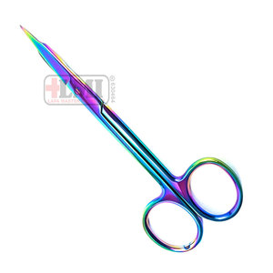 กรรไกรโกลด์แมนฟ็อกซ์ โค้ง 13 ซม. สแตนเลสสตีลคุณภาพสูง ชุดเครื่องมือผ่าตัดทั่วไป สำหรับใช้ในโรงพยาบาล - Product Image 6