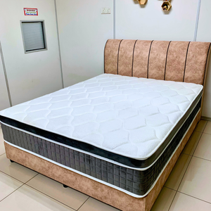 Giá rẻ khách sạn lớp vải dệt kim nén lai nệm với ít tiếng ồn Nữ Hoàng Kích thước 25cm x 152cm đồ nội thất nhà tiếng ồn miễn phí - Product Image 1