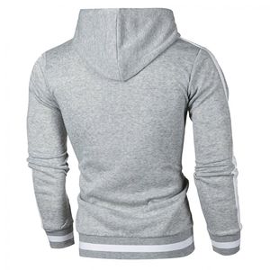 Sudaderas con capucha de color gris jaspeado para hombre Premium 100% Sudaderas de algodón Casual y cómodo Perfecto para el uso diario - Product Image 2