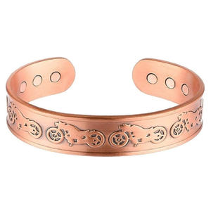 Gran oferta, pulsera curativa de cobre artesanal, diseño de cuerda trenzada para bienestar espiritual, alivio del dolor y elegancia atemporal - Product Image 2