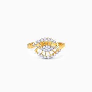 Heer by GIVA Bague en or avec diamant Melifluos - Product Image 4
