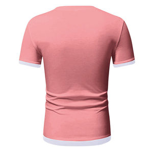 T-shirts en blanc uni Musculation T-Shirt Hommes Workout Shirt Muscle Tee Hommes Fitness Fashion Tops en gros manches courtes t-shirts - Product Image 6