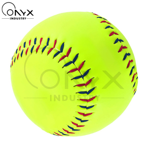 Pelotas de Béisbol de Cuero PU en Colores Personalizados - Uso Profesional y de Entrenamiento, Tacto Suave, Logotipo Personalizado, Bajo Precio, Juegos al Aire Libre e Interior - Product Image 4