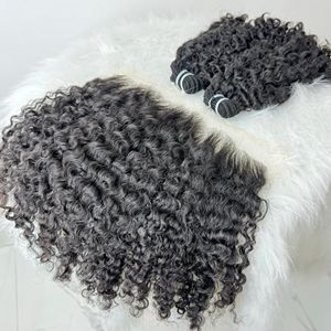 ผมคลื่นบริสุทธิ์ที่ยังไม่ได้ผ่านกระบวนการผมสำหรับต่อผม - Product Image 1