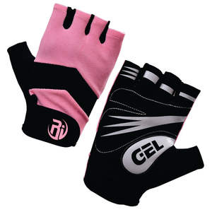 Gants d'haltérophilie demi-doigts avec fermeture à lacets et support de poignet pour l'entraînement sportif et sportif - Product Image 3