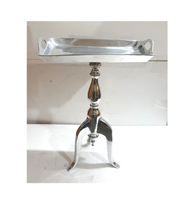 Nueva mesa de diseño de bandeja hecha a mano con acabado negro y amarillo, mesa de salón con bandeja con la mejor calidad - Product Image 4