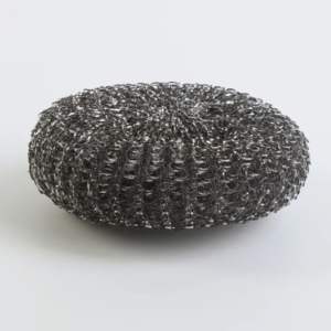 Casalina Lot de 2 éponges de nettoyage de cuisine en acier inoxydable sans rouille et tampons à récurer - Product Image 3