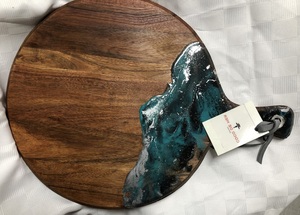 Tabla de cortar de madera reutilizable de primera calidad para cortar carne y verduras, diseño elegante, Apto para lavavajillas, 1,5 cm de espesor, uso doméstico en la cocina - Product Image 2