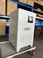 Stabilisateur de tension 10 KVA monophasé automatique AVR, régulateur entièrement en cuivre pour usage bureautique et commercial
