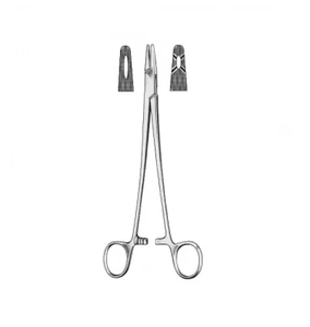Porte-aiguille Webster en acier inoxydable de haute qualité, 13 cm, à mâchoires lisses, instrument chirurgical manuel pour chirurgie générale, certifié CE - Product Image 1
