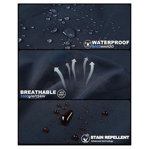 Recién llegados Hombres Softshell Chaquetas al aire libre Mejor calidad de manga larga Soft Shell Abrigos para montañismo - Product Image 5