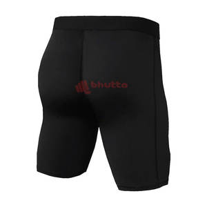 Pantalones Cortos de Compresión Deportivos para Hombre, Diseño Nuevo y Personalizable, con Logotipo, Sólidos, Casuales, con Capa Inferior de Spandex, Secado Rápido, Ajuste Cómodo - Product Image 2