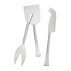 Best Selling Designer Mirrored Steel Chees <b>Set</b> Flatware <b>Set</b> Cheese Spreader Cheese Kit Mini Cheese Slicer by Ambience Lifestyle - Product Image 2