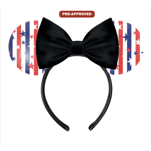 Serre-tête Oreilles de Souris Personnalisé sur Commande Directe Usine – Accessoire Cheveux Scintillant Fabriqué sur Mesure, du Design à la Production - Product Image 1