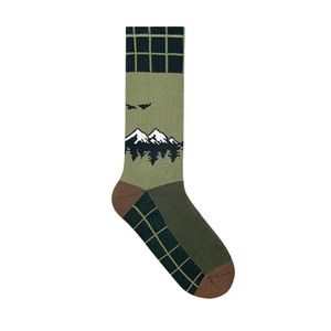 Haute qualité hommes coton rembourré chaussettes de sport modèles personnalisés randonnée Trekking équipage chaussettes en gros commande en gros Vietnam usine - Product Image 3