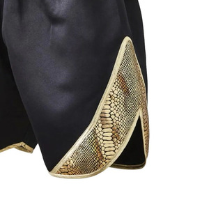 กางเกงขาสั้นซ้อมมวยผ้าโพลีเอสเตอร์แบบ100% ออกแบบได้ตามต้องการกางเกงขาสั้นแบบเรียบง่ายสไตล์เรียบง่ายกางเกงมวยไทยแบบประหยัด - Product Image 4