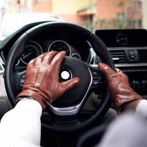 Wholesale Premium Quality Custom Color Genuine Leather <b>Gloves</b> Adult Size <b>Touch</b> <b>Screen</b> Compatible Best Price for Daily Winter - Product Image 3