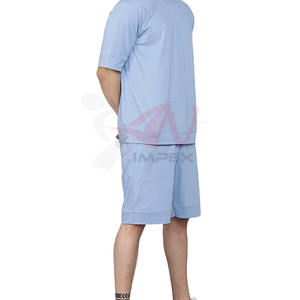 Conjunto de Camiseta y Pantalones Cortos Deportivos, Mezcla de Algodón Suave para Gimnasio, Fitness y Actividades al Aire Libre - Product Image 4