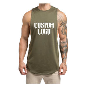 Oem Custom Drop Armhole Tank <b>Top</b> Gym Wear Fitness <b>Muscle</b> Vest Workout Bodybuilding Breathable <b>Mens</b> Tank <b>Top</b> Sublimated - Product Image 6